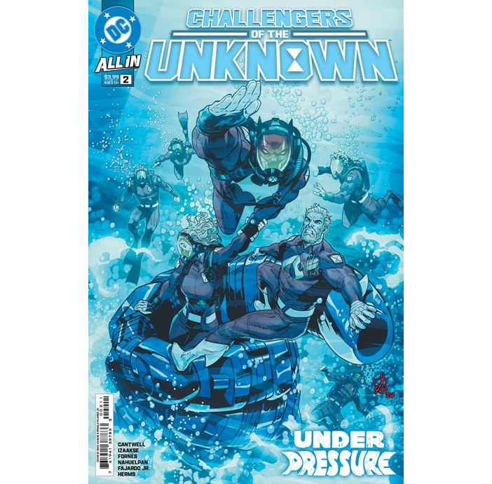DC Comics CHALLENGERS OF THE UNKNOWN #2 (OF 6) CVR A SEAN IZAAKSE