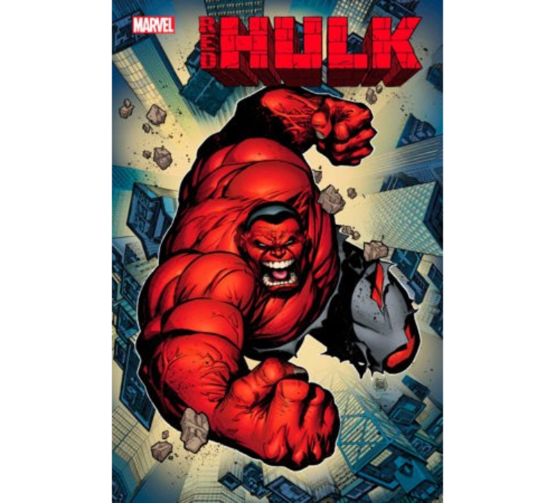 Marvel RED HULK #1 ADAM KUBERT FOIL VARIANT [DOOM]