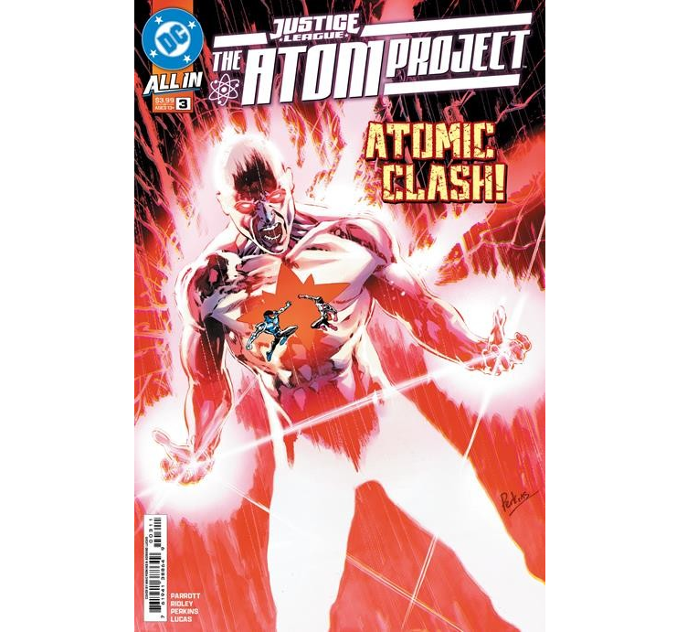 DC Comics JUSTICE LEAGUE THE ATOM PROJECT #3 (OF 6) CVR A MIKE PERKINS