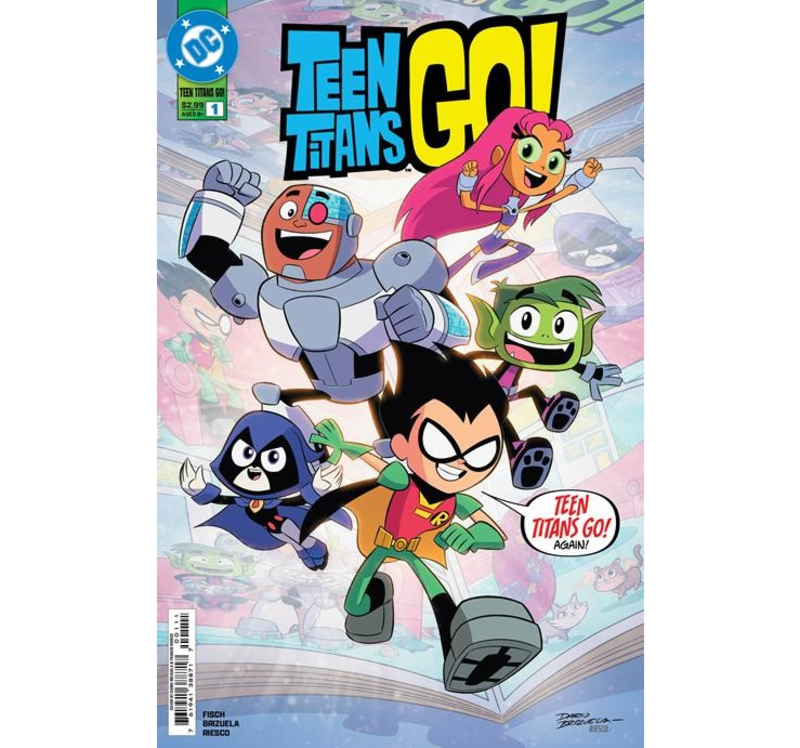 DC Comics TEEN TITANS GO #1 CVR A DARIO BRIZUELA
