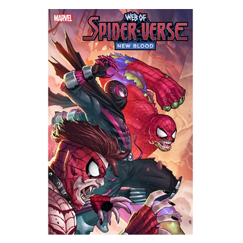 Marvel WEB OF SPIDER-VERSE: NEW BLOOD #1 ARIO ANINDITO CONNECTING VARIANT