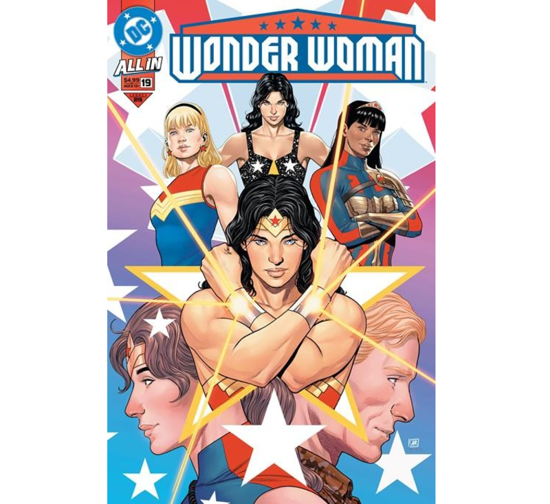 DC Comics WONDER WOMAN #19 CVR A DANIEL SAMPERE WRAPAROUND