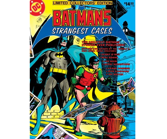 DC Comics LIMITED COLLECTORS EDITION #59 BATMANS STRANGEST CASES FACSIMILE EDITION CVR A NEAL ADAMS & BERNIE WRIGHTSON