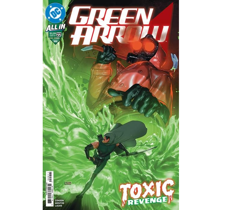 DC Comics GREEN ARROW #22 CVR A TAURIN CLARKE