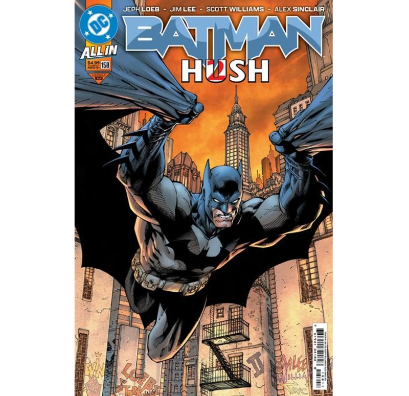 DC Comics BATMAN #158 CVR A JIM LEE & SCOTT WILLIAMS
