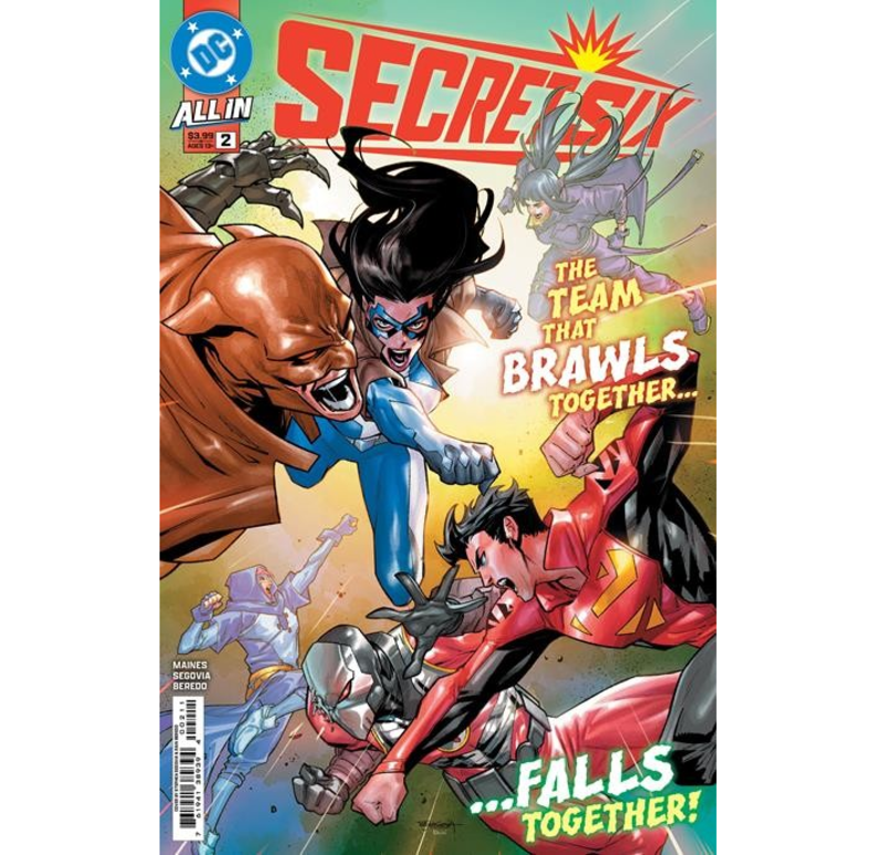 DC Comics SECRET SIX #2 (OF 6) CVR A STEPHEN SEGOVIA