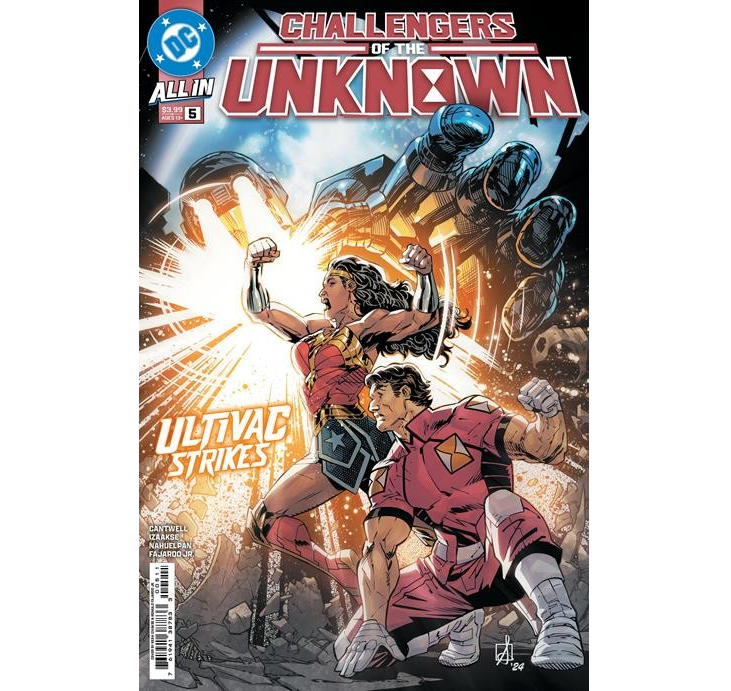 DC Comics CHALLENGERS OF THE UNKNOWN #5 (OF 6) CVR A SEAN IZAAKSE