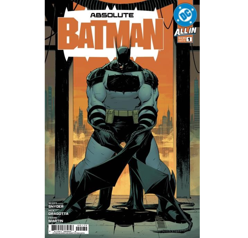 DC Comics ABSOLUTE BATMAN #1 Sixth Printing Cvr A Nick Dragotta