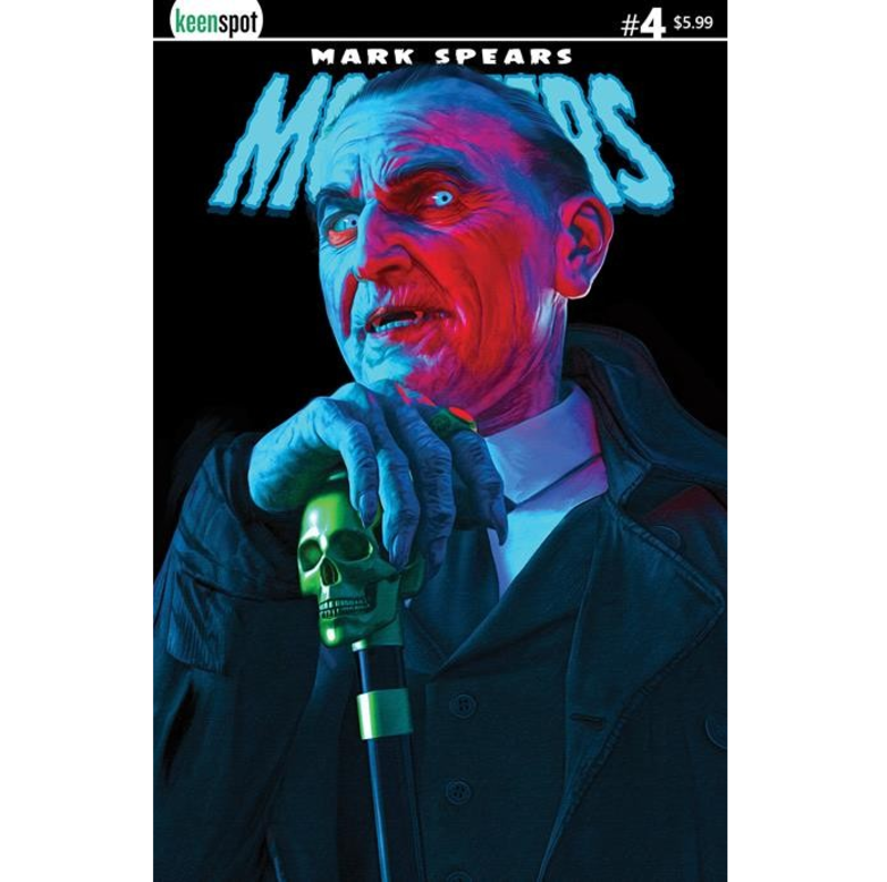 Keenspot Entertainment MARK SPEARS MONSTERS #4 CVR A MARK SPEARS DRACULA