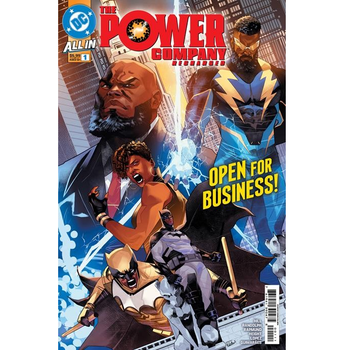 DC Comics POWER COMPANY RECHARGED #1 (ONE SHOT) CVR A EDWIN GALMON