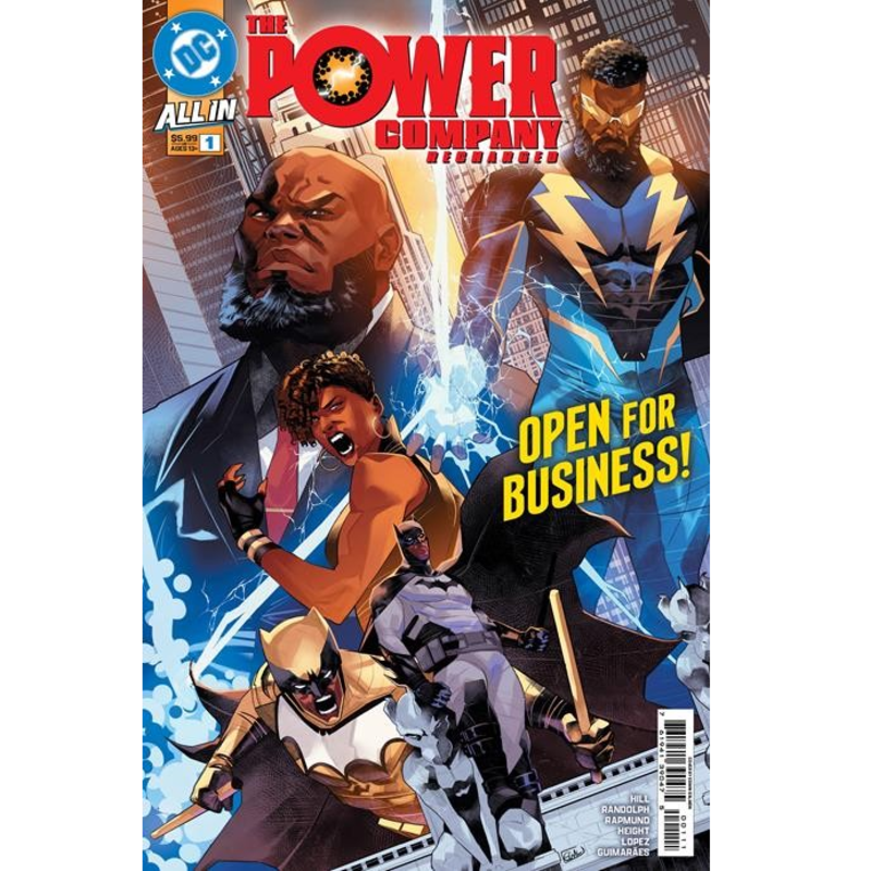 DC Comics POWER COMPANY RECHARGED #1 (ONE SHOT) CVR A EDWIN GALMON