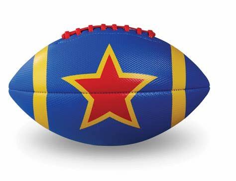 Crocodile Creek Soft Football/Red Star