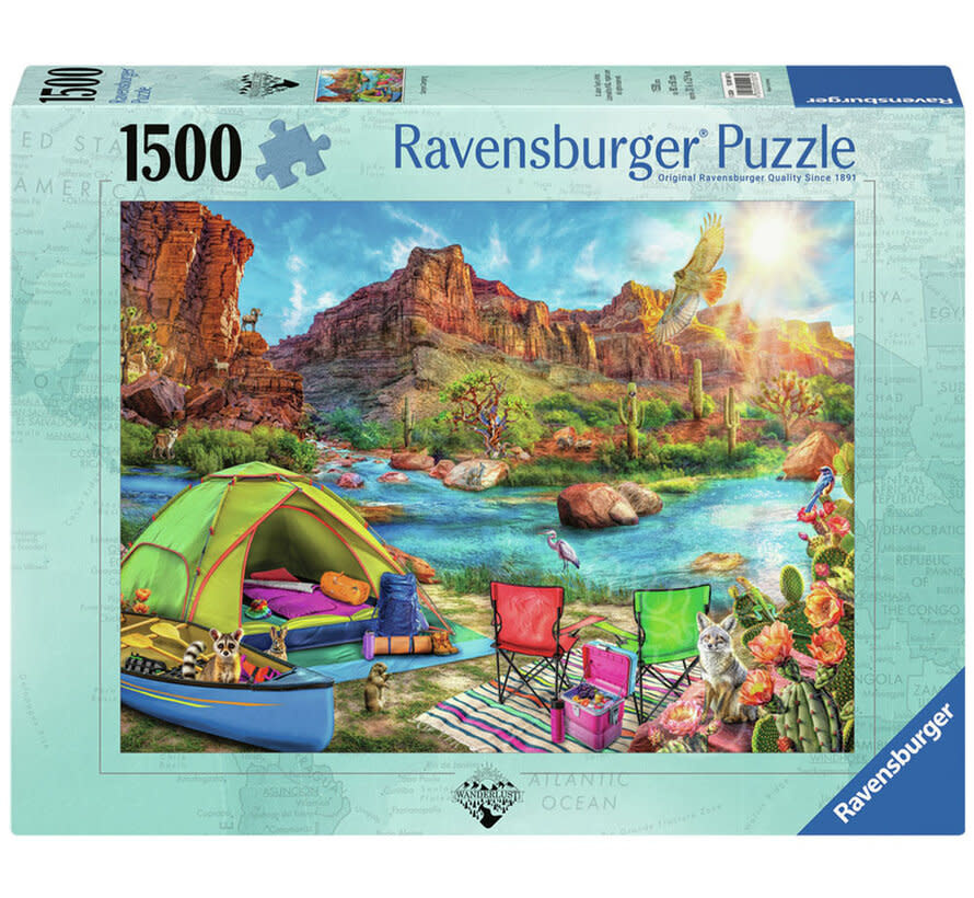 Ravensburger Canyon Camping 1500 pc Puzzle