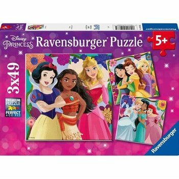Disney Disney Princess 3x49 pc Puzzles