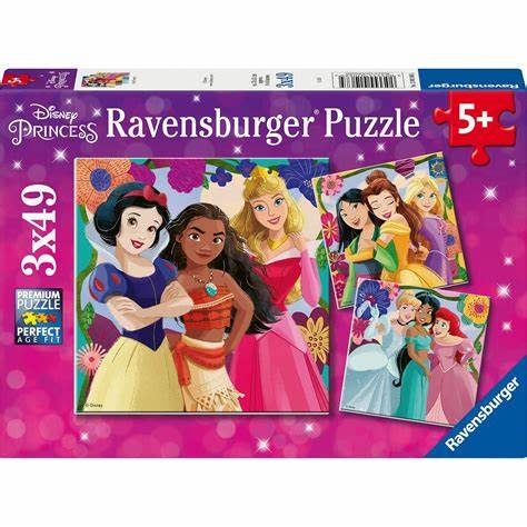 Disney Disney Princess 3x49 pc Puzzles