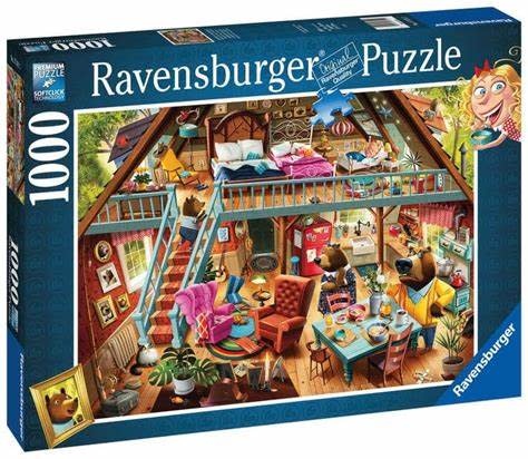 Ravensburger MacAdam: Goldilocks Gets Caught 1000 pc Puzzle