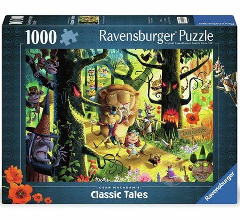 Ravensburger MacAdam: Lions, Tigers & Bears, Oh My! 1000 pc Puzzle