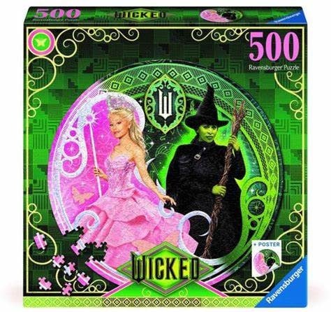 Ravensburger Wicked 500 pc Round Puzzle