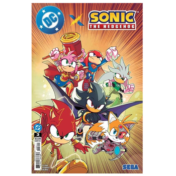 DC Comics DC X SONIC THE HEDGEHOG #3 (OF 5) CVR A PABLO M COLLAR