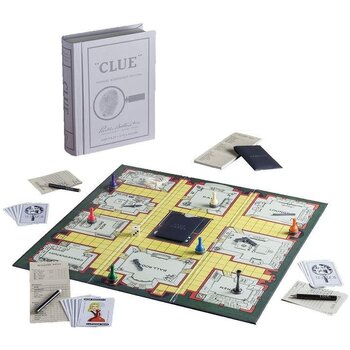 WS Games Clue Vintage Bookshelf Edition