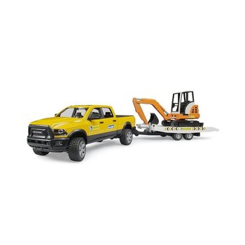 Bruder Ram Rental Service w mini excavator