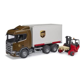 Bruder Scania Super 560R UPS Logistics Truck