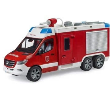 Bruder MB Sprinter Fire Rescue, Water Pump + L/S Module