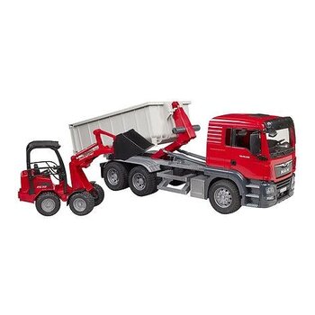 Bruder MAN TGS Truck with Roll-Off Container