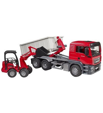 Bruder MAN TGS Truck with Roll-Off Container