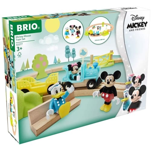 BRIO BRIO Mickey Mouse Train Set