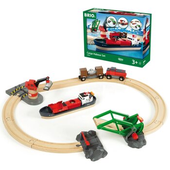 BRIO Cargo Harbor Set