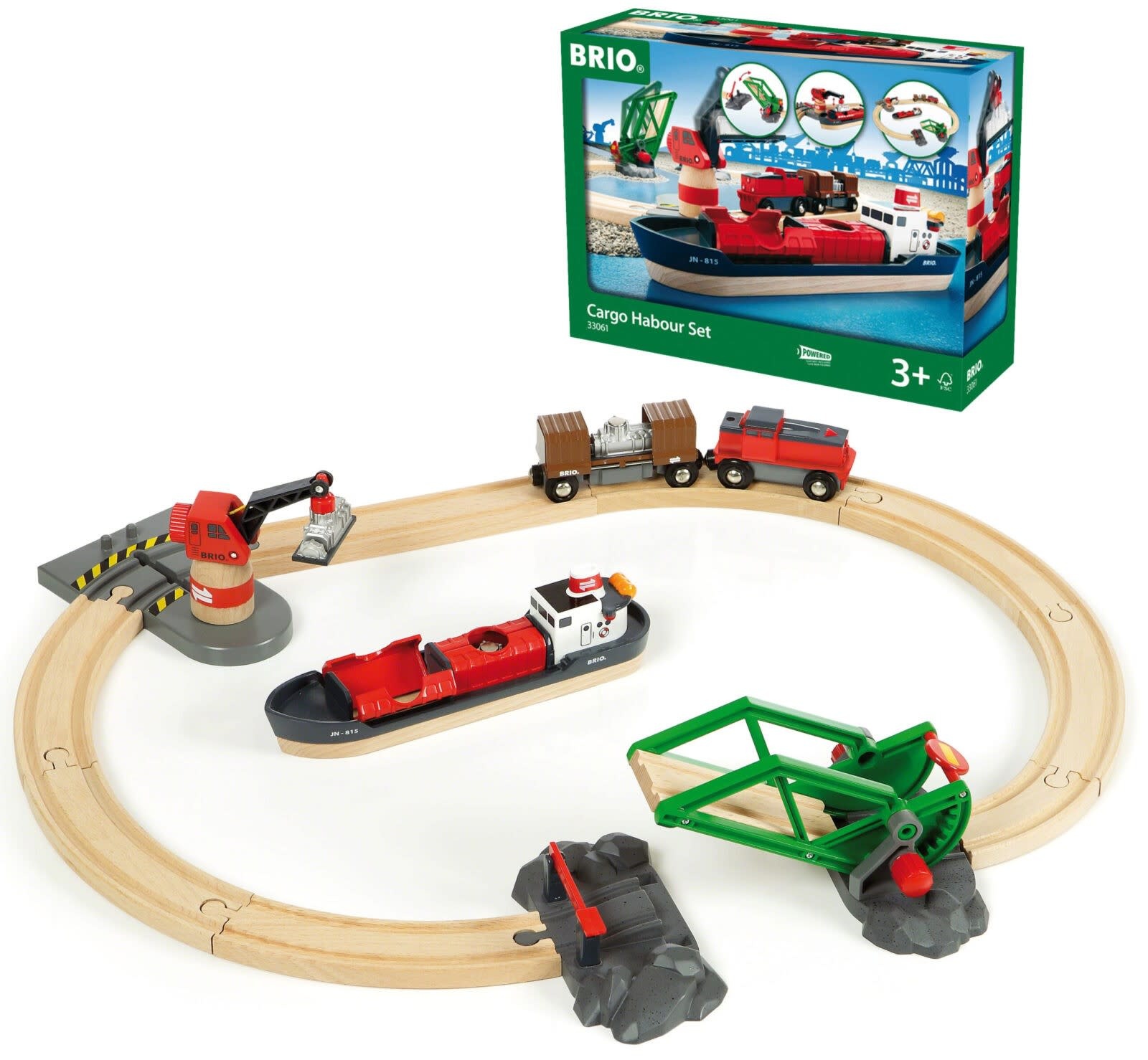 BRIO BRIO Cargo Harbor Set
