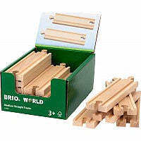 BRIO BRIO Medium Straight Tracks (each)