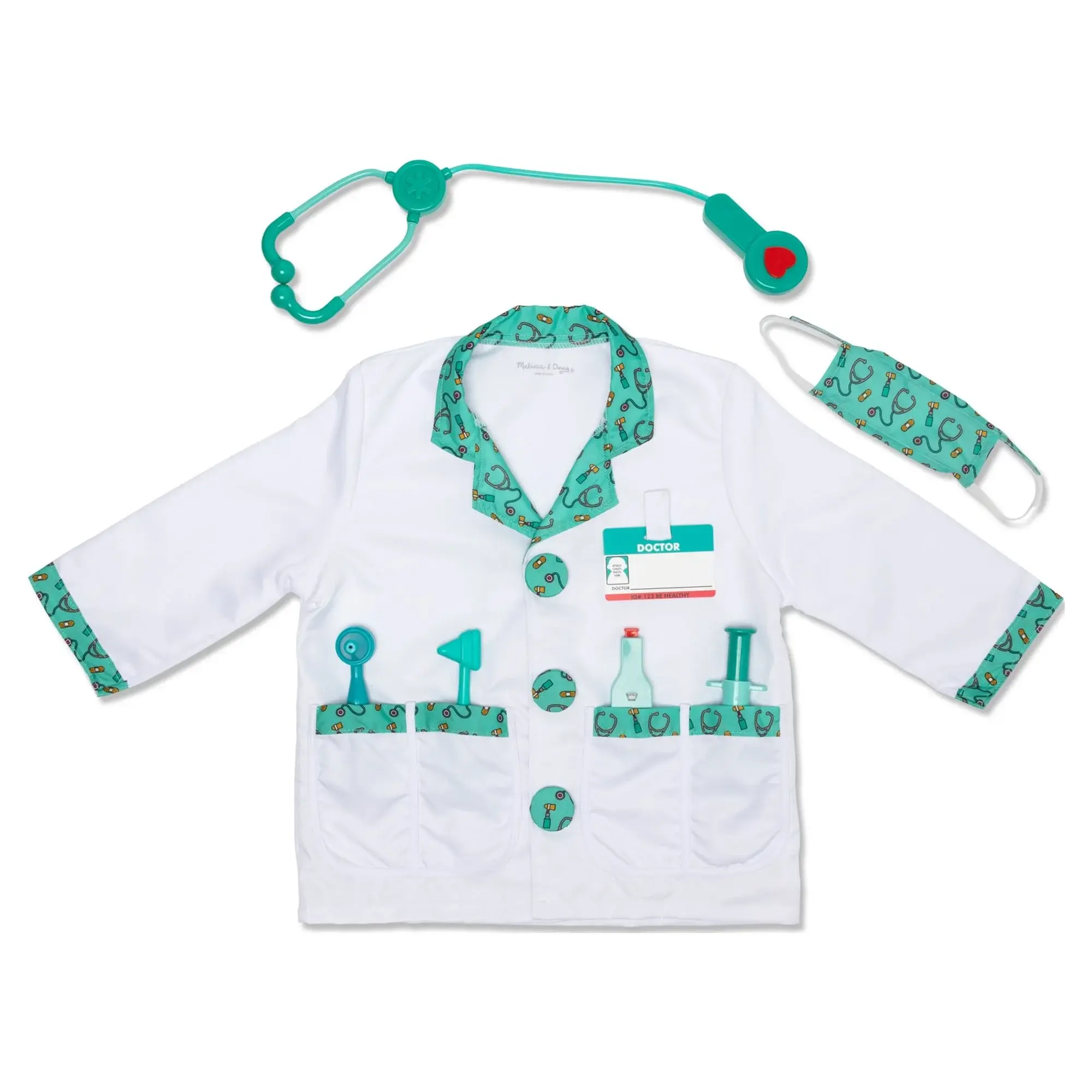 Melissa & Doug Doctor Role Play Costume Set
