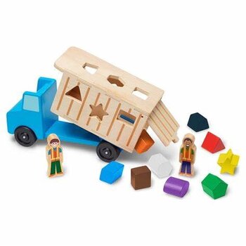Melissa & Doug Shape-Sorting Dump Truck