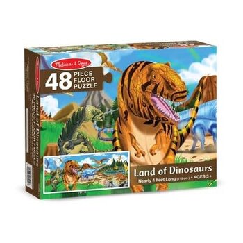Melissa & Doug x Land of the Dinosaurs puzzle 48 pc