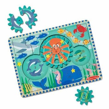Melissa & Doug Wooden Underwater Gear Puzzle