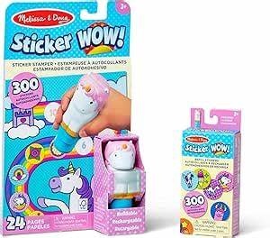 Melissa & Doug Sticker WOW! Activity Pad Set - Unicorn