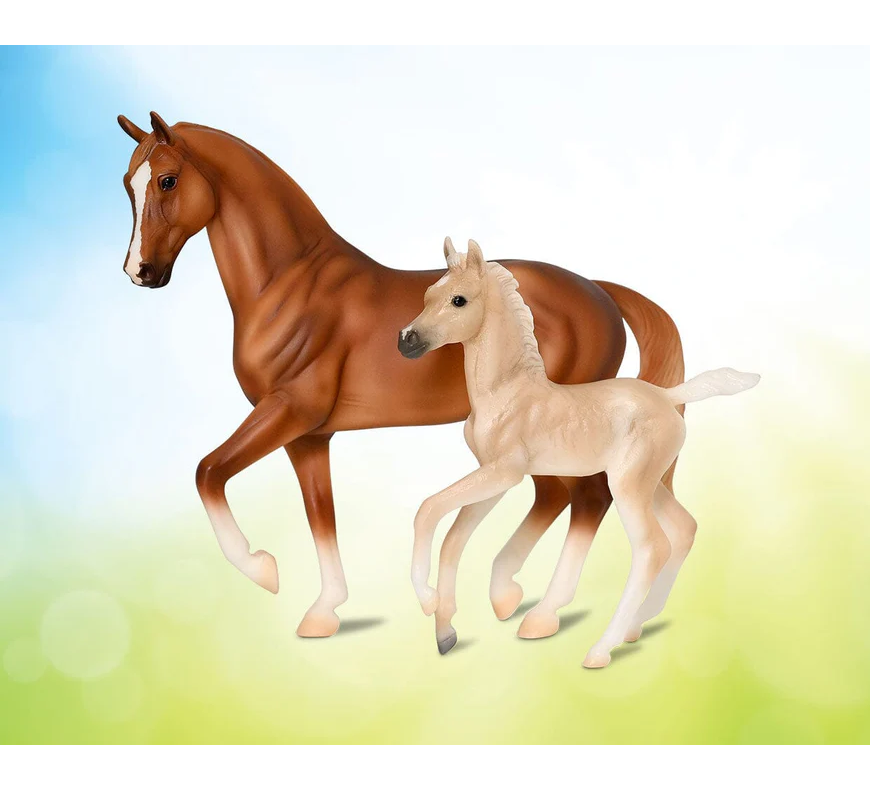 Breyer Power & Precision Horse & Foal Set