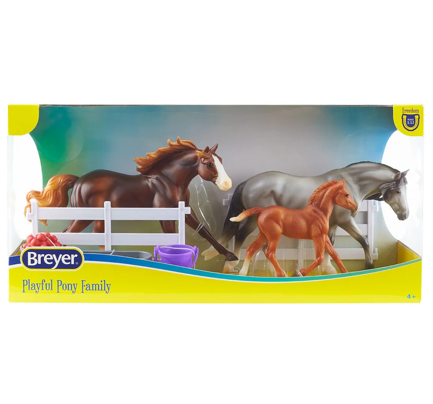 Breyer Playful Pony Family Set