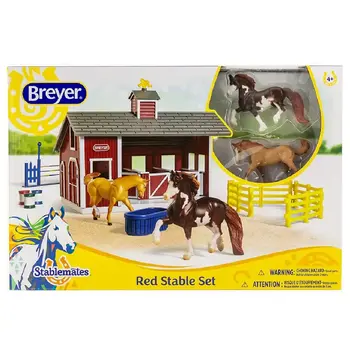 Breyer Red Stable Playset