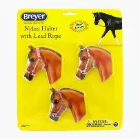 Breyer Nylon Halters Hot Colored