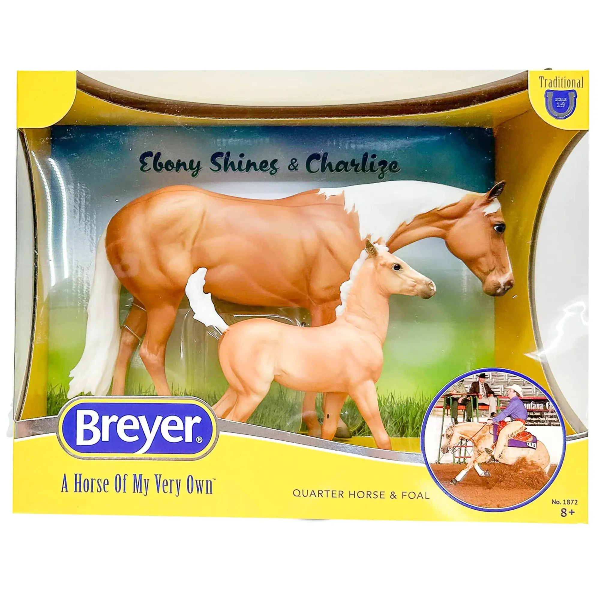 Breyer Ebony Shines & Charlize