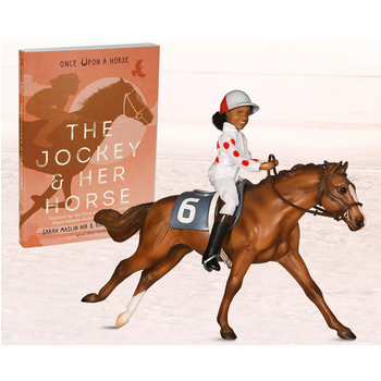 Breyer Cheryl White & Jetolara Horse & Book Set