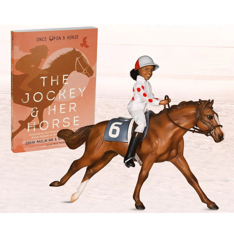 Breyer Cheryl White & Jetolara Horse & Book Set