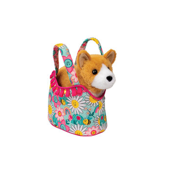 Douglas Sunny Smiles Sassy Sak w/Corgi Dog