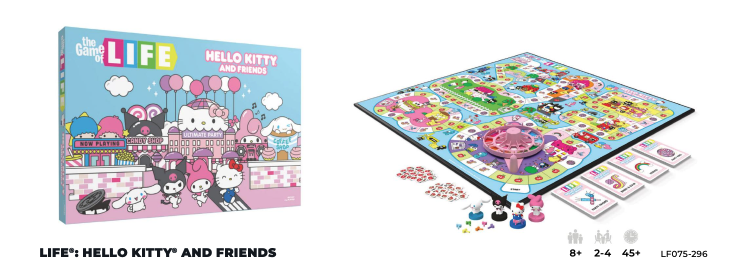 Hello Kitty and Friends The Game of Life