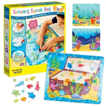 Creativity for Kids Sensory Squish Bag- Ocean Adventure