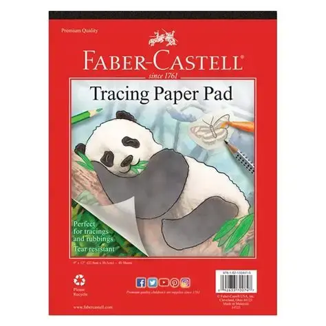 Faber-Castell Tracing Paper Pad 9" x 12"