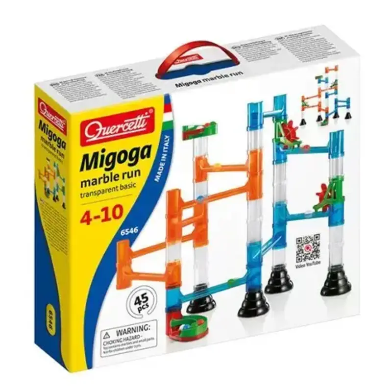 Quercetti Migoga Marble Run - Transparent